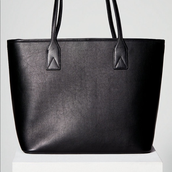 NWT Aritzia Auxiliary Leather Tote Bag - Picture 2 of 8